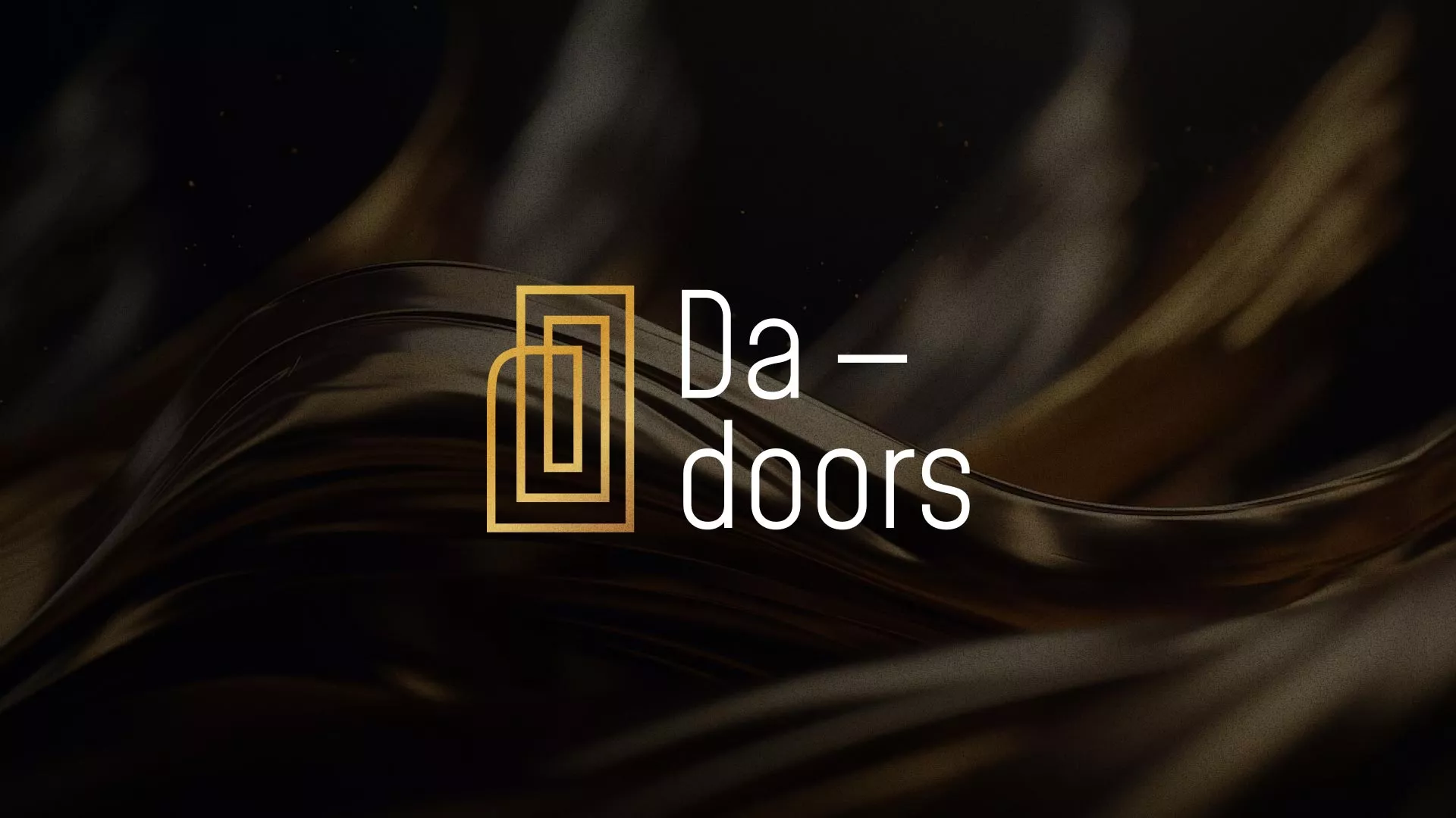 Разработка логотипа для компании «DA-DOORS» в Абакане